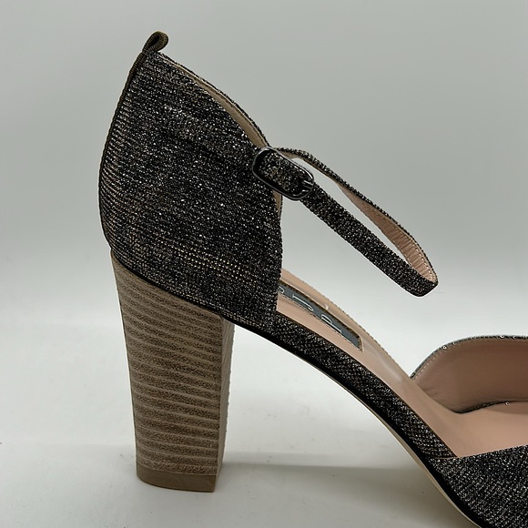 SJP Sexy Shimmery Cheetah Print High Heel Shoes **Size 38.5/US Size 8.5**🐆🐆 - Picture 7 of 8